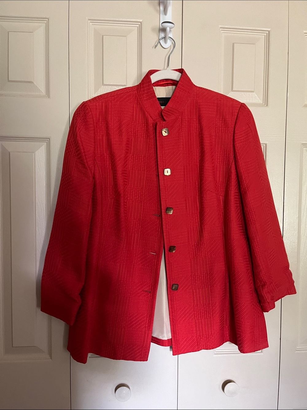 Women’s red jacket
